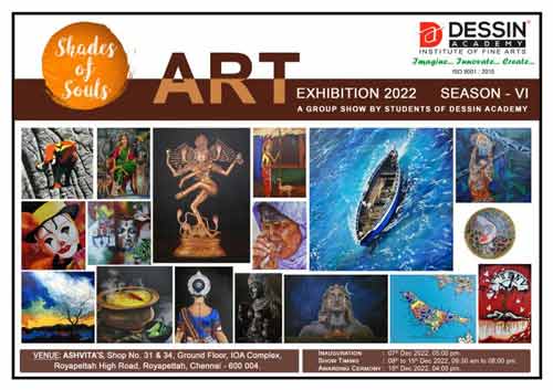 Dessin Academy Presents Shades of Soul, Art Exhibition Season-6, 2022