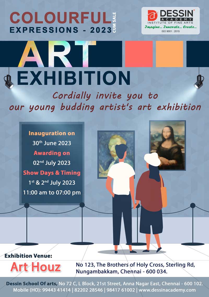 Colourful Expressions - ART Exhibition - 2023 - Anna Nagar East L Block