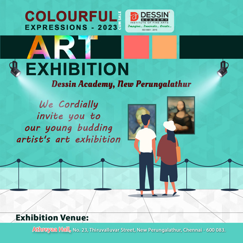 Colourful Expressions - ART Exhibition - 2023 - New Perungalathur
