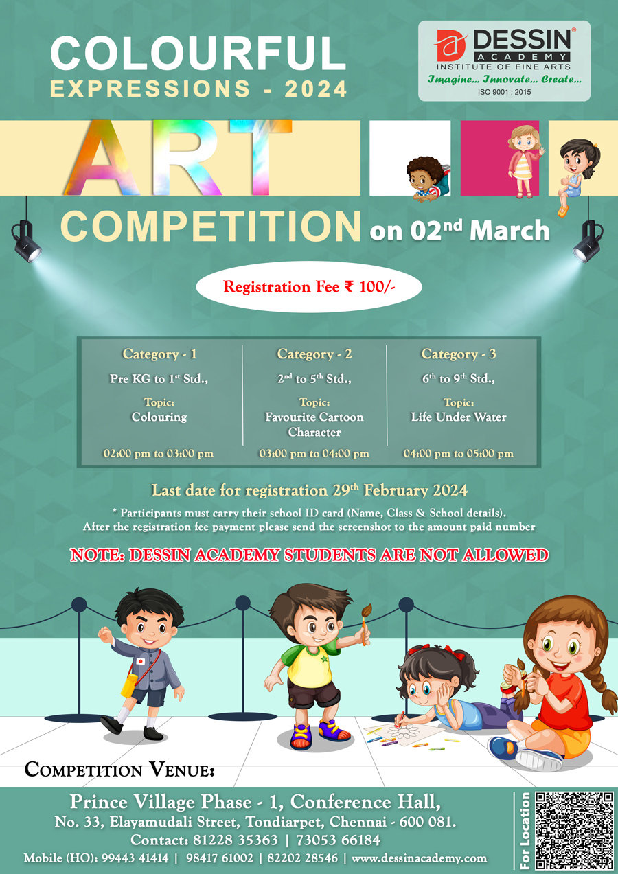 LABOUR DAY ONLINE ART COMPETITION 2023 – Kids Contests