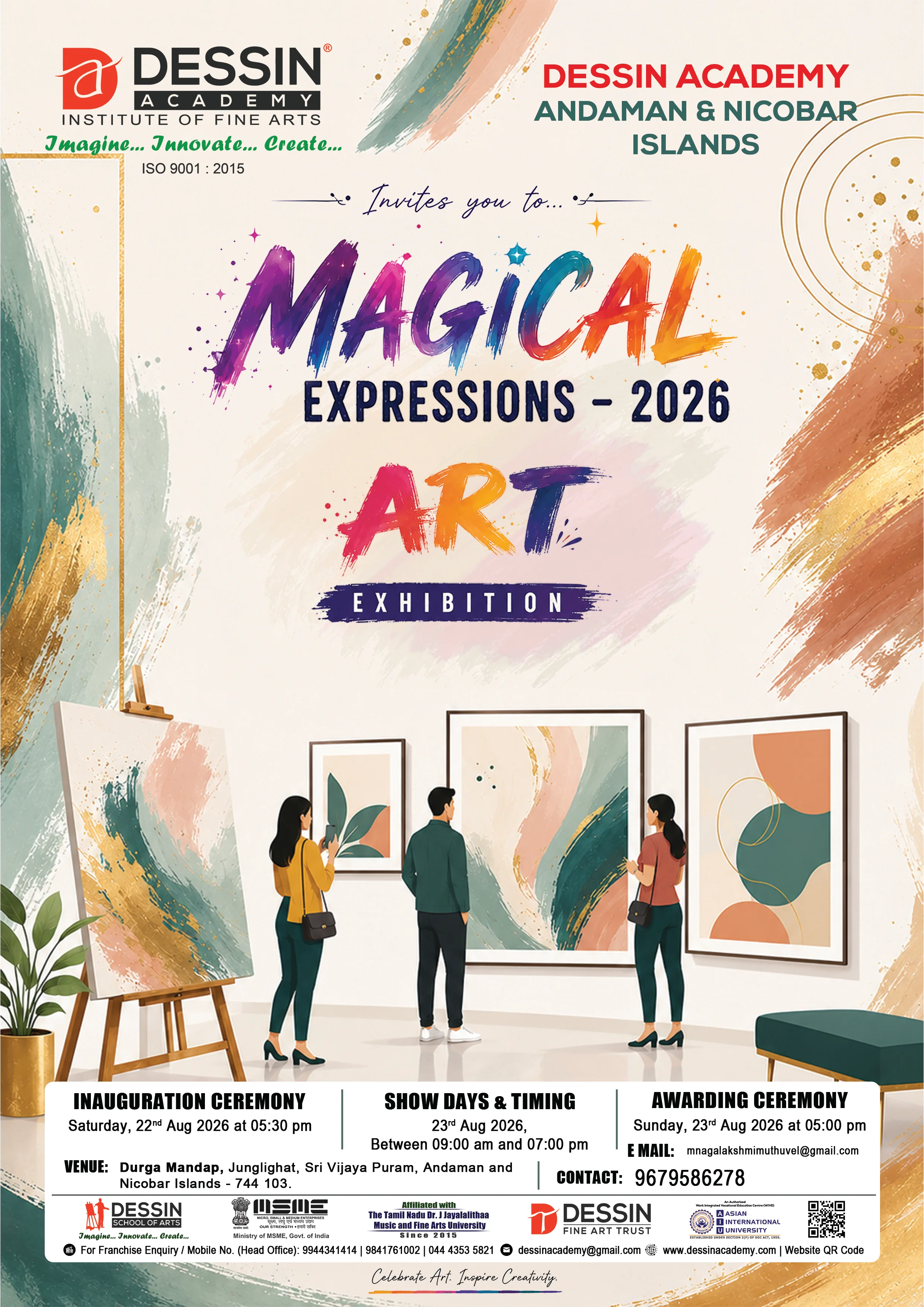 Magical Expressions 2026 - Art Exhibition - Dessin Academy, Andaman & Nicobar Islands